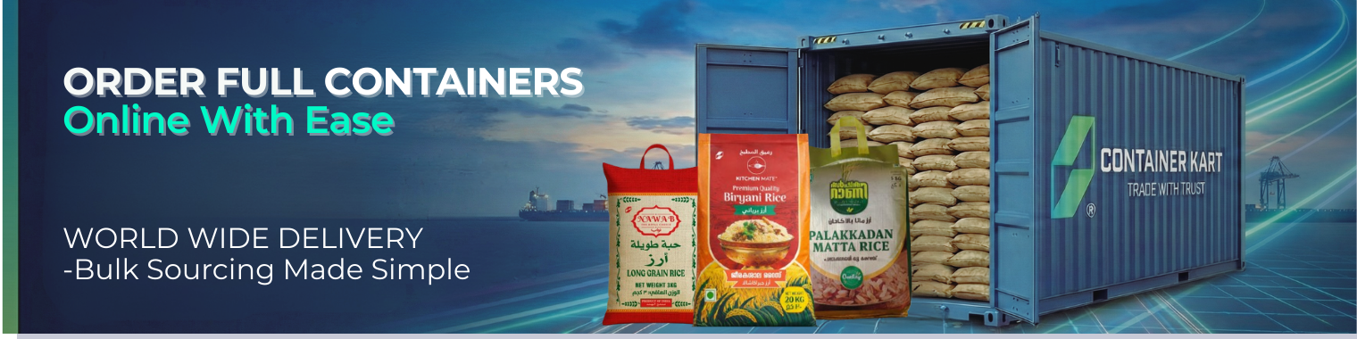 ContainerKart | Global B2B Platform for Container-Level Food Trade