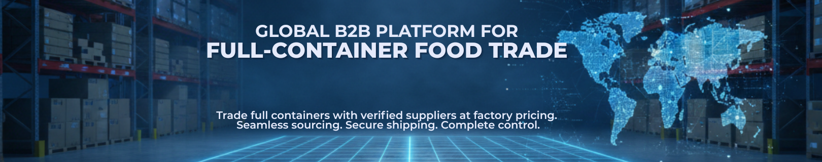 ContainerKart | Global B2B Platform for Container-Level Food Trade